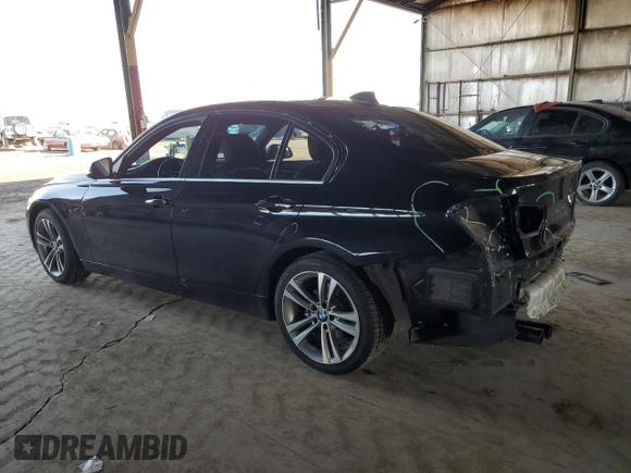 2017 BMW 3 Series 330i with VIN WBA8B9C59HK884512, listed as a Copart auction lot 46275835 with 97,787 mi miles and Salvage Title. Bid and sale history available at carsss.com. Image 2.