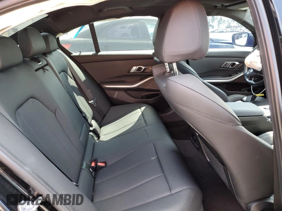 2020 BMW 3 Series 330i xDrive with VIN 3MW5R7J05L8B18216, listed as a Copart auction lot 54901945 with 47,802 mi miles and Salvage Title. Bid and sale history available at DreamBid. Image 10.