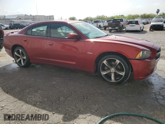 2014 Dodge Charger SXT with VIN 2C3CDXHG9EH239680, listed as a Copart auction lot 47728895 with 122,896 mi miles and Clean Title. Bid and sale history available at carsss.com. Image 4.