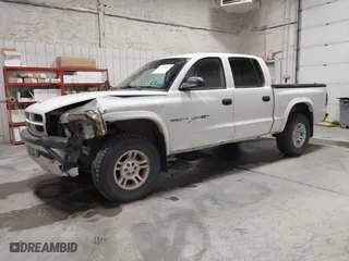 2001 Dodge Dakota Sport with VIN 1B7HG2AN31S229220, listed as a IAAI auction lot 42100843 with 134,034 mi miles. Bid and sale history available at carsss.com. Image 2.