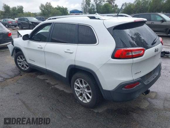 2015 Jeep Cherokee Latitude with VIN 1C4PJMCB1FW751758, listed as a IAAI auction lot 41767154 with 160,349 mi miles. Bid and sale history available at carsss.com. Image 3.