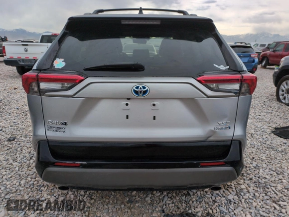 2021 Toyota RAV4 Hybrid XSE with VIN 4T3E6RFV1MU047714, listed as a Copart auction lot 53342535 with 91,868 mi miles and Salvage title. Bid and sale history available at DreamBid. Image 6.