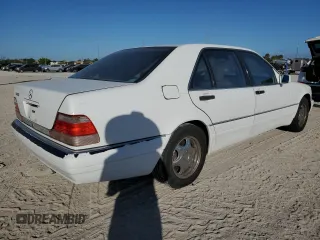 1998 Mercedes-Benz S-Class with VIN WDBGA43G0WA402064, listed as a Copart auction lot 83436324 with 120,726 mi miles and Clean Title. Bid and sale history available at carsss.com. Image 3.