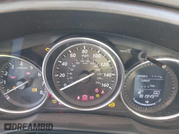 2015 Mazda CX-5 Sport with VIN JM3KE2BE3F0449722, listed as a IAAI auction lot 41825810 with 181,949 mi miles and . Bid and sale history available at DreamBid. Image 7.
