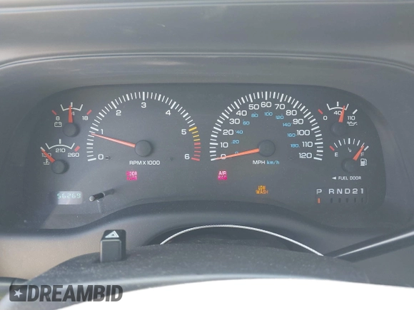 2000 Dodge Dakota Sport with VIN 1B7GL2AX0YS685498, listed as a IAAI auction lot 42069753 with 56,269 mi miles and . Bid and sale history available at DreamBid. Image 7.