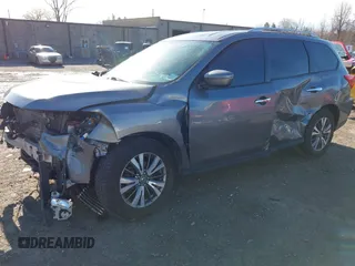 2018 Nissan Pathfinder S with VIN 5N1DR2MM7JC634255, listed as a IAAI auction lot 41961667 with 148,219 mi miles. Bid and sale history available at carsss.com. Image 2.