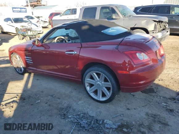 2006 Chrysler Crossfire Limited z VIN 1C3AN65L26X062452, wystawiony jako Copart lot #41878525 z przebiegiem 96 790 mil mil oraz Szkoda całkowita • Salvage title. Historia ofert i sprzedaży dostępna na DreamBid. Obrazek 2.