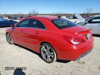 2017 Mercedes-Benz CLA with VIN WDDSJ4EB6HN436864, listed as a Copart auction lot 40863233 with 99,349 mi miles. Bid and sale history available at carsss.com. Image 2.