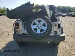 2008 Jeep Wrangler X с VIN 1J4FZ24198L511466, выставлен на аукционе Copart как лот 70196544 с пробегом Не указан миль и Списание • Salvage title. История ставок и продаж доступна на DreamBid. Изображение 6.