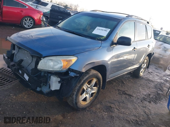 2008 Toyota RAV4 with VIN JTMZD33V486061672, listed as a IAAI auction lot 41650386 with 193,170 mi miles. Bid and sale history available at carsss.com. Image 2.