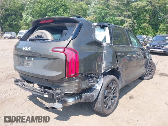 2022 Kia Telluride SX z VIN 5XYP5DHC4NG285857, wystawiony jako IAAI lot #42420016 z przebiegiem 40 000 mil mil oraz . Historia ofert i sprzedaży dostępna na DreamBid. Obrazek 4.