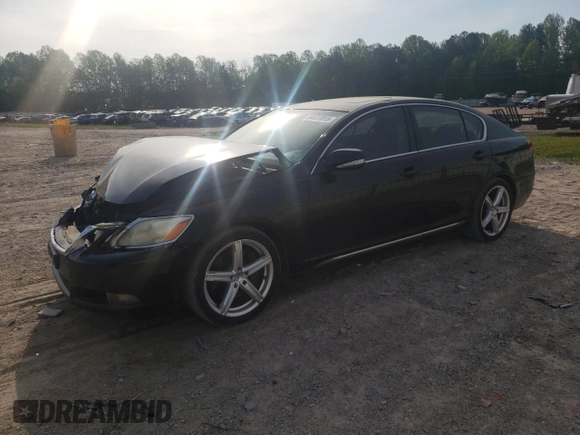 2008 Lexus GS 350 with VIN JTHBE96S680040195, listed as a Copart auction lot 54177015 with 194,332 mi miles and Clean Title. Bid and sale history available at carsss.com. Image 1.