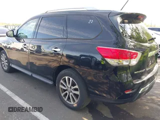 2013 Nissan Pathfinder Platinum with VIN 5N1AR2MM3DC666577, listed as a IAAI auction lot 42214281 with 113,177 mi miles and . Bid and sale history available at DreamBid. Image 3.
