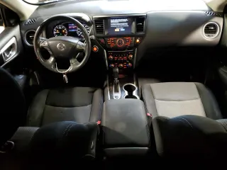 2017 Nissan Pathfinder SV with VIN 5N1DR2MM4HC695511, listed as a Copart auction lot 53692755 with 90,148 mi miles and Salvage title. Bid and sale history available at DreamBid. Image 8.