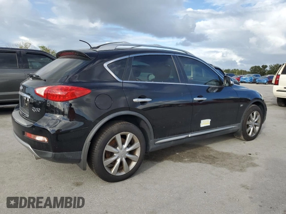 2017 Infiniti QX50 with VIN JN1BJ0RP7HM386591, listed as a Copart auction lot 77213804 with 0 mi miles and Salvage Title. Bid and sale history available at carsss.com. Image 3.