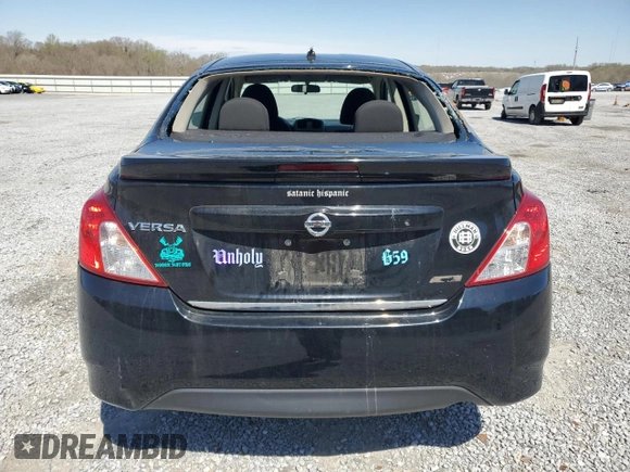 2016 Nissan Versa S Plus with VIN 3N1CN7AP5GL844778, listed as a Copart auction lot 50338725 with 180,397 mi miles and Salvage Title. Bid and sale history available at carsss.com. Image 6.