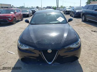 2021 Alfa Romeo Giulia Ti Sport with VIN ZARFAMBN2M7649941, listed as a IAAI auction lot 41912686 with 77,626 mi miles. Bid and sale history available at carsss.com. Image 12.