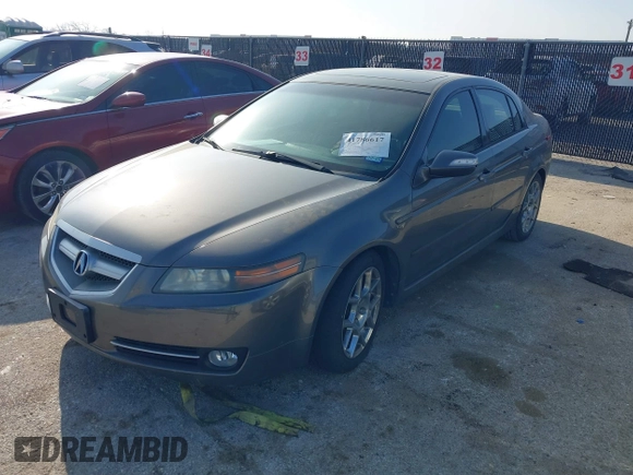 2008 Acura TL with VIN 19UUA66258A009858, listed as a IAAI auction lot 41786617 with 1 mi miles. Bid and sale history available at carsss.com. Image 2.