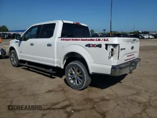 2016 Ford F-150 XLT with VIN 1FTEW1EG9GFC67242, listed as a Copart auction lot 61591545 with 184,204 mi miles and Salvage title. Bid and sale history available at DreamBid. Image 2.