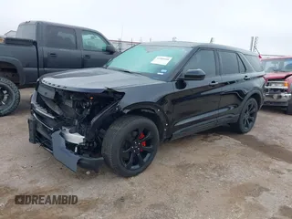 2022 Ford Explorer ST with VIN 1FM5K8GC5NGB16819, listed as a IAAI auction lot 41500690 with 53,961 mi miles. Bid and sale history available at carsss.com. Image 17.