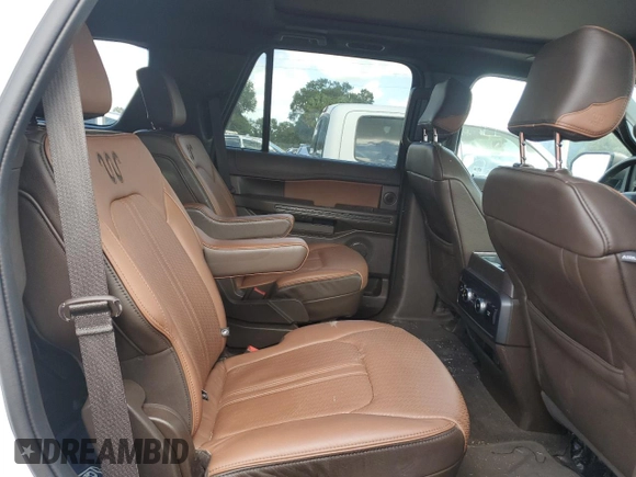 2022 Ford Expedition King Ranch с VIN 1FMJU1NT0NEA02418, выставлен на аукционе Copart как лот 74466054 с пробегом 36 689 миль миль и На запчасти • Non repairable. История ставок и продаж доступна на DreamBid. Изображение 11.