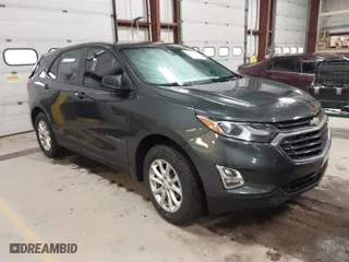 2020 Chevrolet Equinox LS with VIN 3GNAXSEV4LS585766, listed as a IAAI auction lot 41689267 with 88,641 mi miles. Bid and sale history available at carsss.com. Image 1.