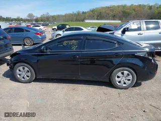 2016 Hyundai Elantra SE with VIN KMHDH4AE2GU641130, listed as a IAAI auction lot 41929284 with 122,688 mi miles. Bid and sale history available at carsss.com. Image 14.