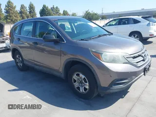 2013 Honda CR-V LX with VIN 3CZRM3H34DG705066, listed as a IAAI auction lot 42661478 with 318,027 mi miles and . Bid and sale history available at DreamBid. Image 1.