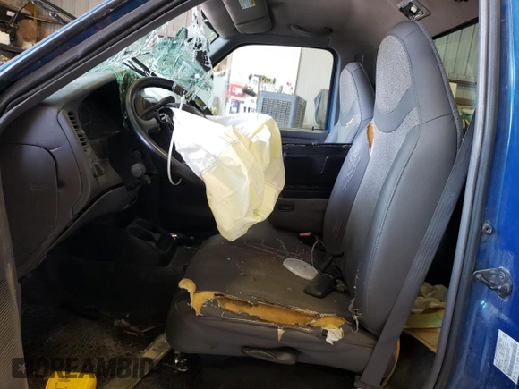2001 Ford Ranger XL with VIN 1FTYR10U01TA16393, listed as a Copart auction lot 62993834 with 157,495 mi miles and Non repairable. Bid and sale history available at DreamBid. Image 7.