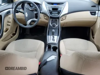 2013 Hyundai Elantra GLS with VIN 5NPDH4AE3DH342353, listed as a Copart auction lot 59496535 with 127,399 mi miles and Salvage title. Bid and sale history available at DreamBid. Image 8.