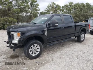 2020 Ford Super Duty F-250 SRW XL with VIN 1FT7W2B67LEE05225, listed as a Copart auction lot 47550975 with 142,182 mi miles and Salvage Title. Bid and sale history available at carsss.com. Image 1.