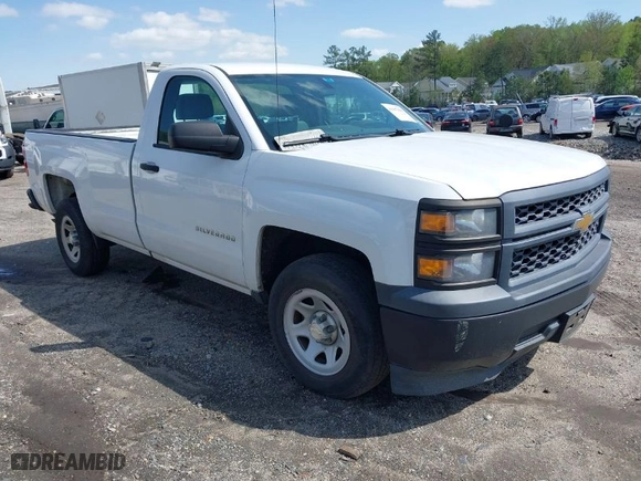 2014 Chevrolet Silverado 1500 Work Truck with VIN 1GCNCPEH5EZ314329, listed as a IAAI auction lot 41907601 with 86,925 mi miles. Bid and sale history available at carsss.com. Image 1.