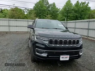 2024 Jeep Wagoneer с VIN 1C4SJSAP5RS193311, выставлен на аукционе Copart как лот 58361425 с пробегом 7 360 миль миль и Списание • Salvage title. История ставок и продаж доступна на DreamBid. Изображение 14.