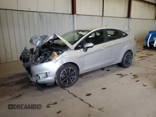2017 Ford Fiesta SE with VIN 3FADP4BJ5HM121289, listed as a Copart auction lot 53461635 with 53,230 mi miles and Salvage Title. Bid and sale history available at carsss.com. Image 1.