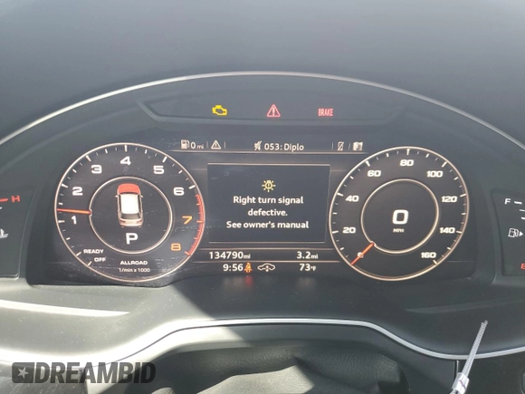2017 Audi Q7 Prestige z VIN WA1VAAF74HD000563, wystawiony jako Copart lot #57664935 z przebiegiem 134 790 mil mil oraz Czysty tytuł • Clean title. Historia ofert i sprzedaży dostępna na DreamBid. Obrazek 9.