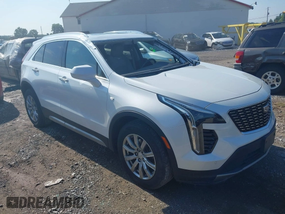 2019 Cadillac XT4 AWD Premium Luxury with VIN 1GYFZDR46KF146443, listed as a IAAI auction lot 42590358 with 62,131 mi miles and . Bid and sale history available at DreamBid. Image 1.