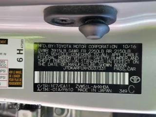 2017 Toyota Prius Two with VIN JTDKARFUXH3037331, listed as a Copart auction lot 89314285 with 74,619 mi miles and Salvage Title. Bid and sale history available at carsss.com. Image 12.
