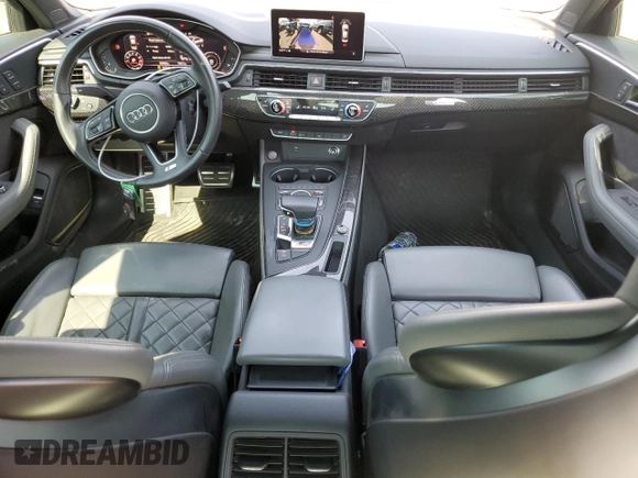 2018 Audi S4 Premium Plus with VIN WAUB4AF45JA201009, listed as a Copart auction lot 65605514 with 69,900 mi miles and Salvage Title. Bid and sale history available at carsss.com. Image 8.