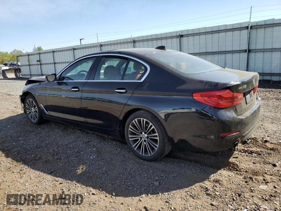 2017 BMW 5 Series 530i xDrive with VIN WBAJA7C30HG904334, listed as a Copart auction lot 54753125 with 71,083 mi miles and Salvage title. Bid and sale history available at DreamBid. Image 2.