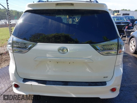 2015 Toyota Sienna SE with VIN 5TDXK3DC0FS657546, listed as a IAAI auction lot 42183750 with 137,157 mi miles and . Bid and sale history available at DreamBid. Image 17.