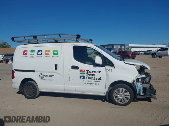 2019 Nissan NV200 S with VIN 3N6CM0KN5KK708621, listed as a IAAI auction lot 41837098 with 97,986 mi miles and . Bid and sale history available at DreamBid. Image 14.