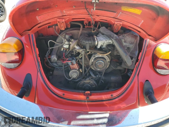 1979 Volkswagen Beetle with VIN 1592040787, listed as a Copart auction lot 76557394 with 59,607 mi miles and Non Repairable. Bid and sale history available at DreamBid. Image 11.
