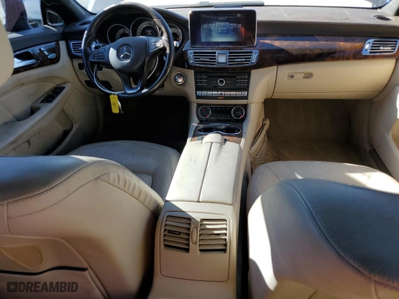 2015 Mercedes-Benz CLS-Class CLS 400 with VIN WDDLJ6HBXFA139841, listed as a Copart auction lot 81968744 with 188,916 mi miles and Clean Title. Bid and sale history available at carsss.com. Image 8.