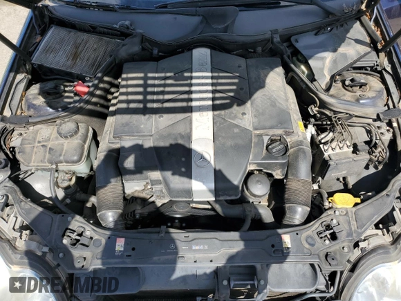 2003 Mercedes-Benz C 240 with VIN WDBRF61JX3A513527, listed as a Copart auction lot 49860405 with 95,524 mi miles and Salvage title. Bid and sale history available at DreamBid. Image 11.