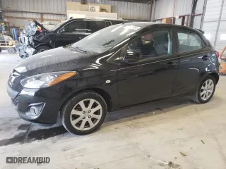 2012 Mazda Mazda2 Touring with VIN JM1DE1LY0C0147434, listed as a Copart auction lot 70712464 with 72,246 mi miles and Salvage Title. Bid and sale history available at carsss.com. Image 1.