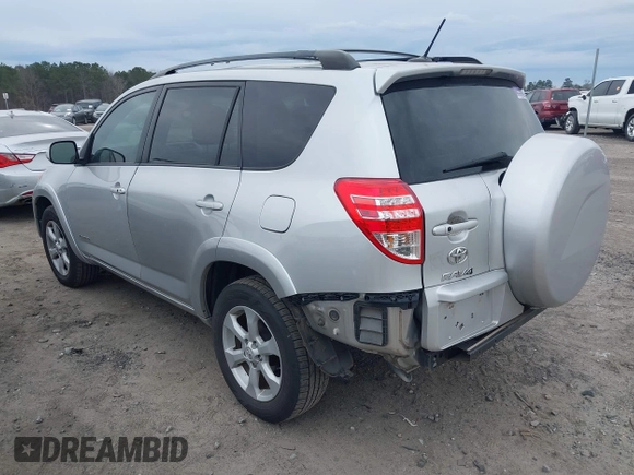 2012 Toyota RAV4 Limited with VIN 2T3YF4DV6CW119458, listed as a IAAI auction lot 41757183 with 95,325 mi miles. Bid and sale history available at carsss.com. Image 3.