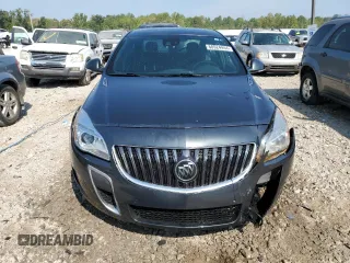 2015 Buick Regal GS with VIN 2G4GT5GX7F9282220, listed as a Copart auction lot 68924944 with 94,885 mi miles and Salvage Title. Bid and sale history available at carsss.com. Image 5.
