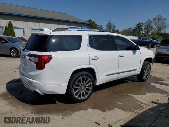 2022 GMC Acadia Denali with VIN 1GKKNPLS4NZ154993, listed as a Copart auction lot 70473834 with 45,157 mi miles and Non Repairable. Bid and sale history available at carsss.com. Image 3.