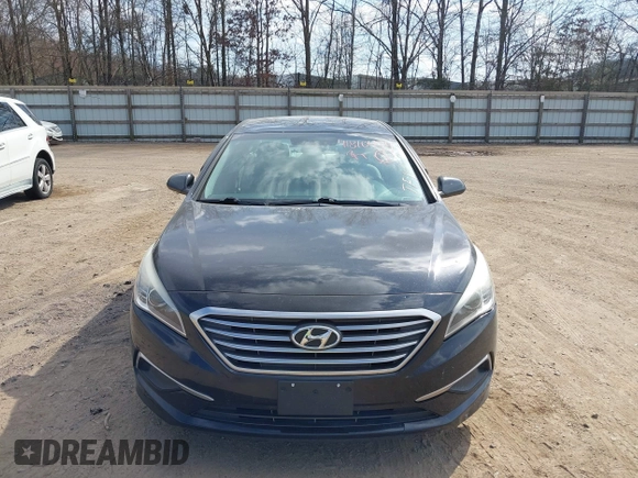 2017 Hyundai Sonata SE with VIN 5NPE24AF5HH589149, listed as a IAAI auction lot 41810444 with 168,924 mi miles. Bid and sale history available at carsss.com. Image 12.