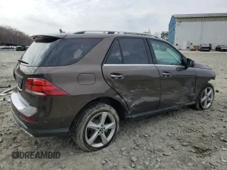 2018 Mercedes-Benz GLE 350 with VIN 4JGDA5HB8JB123631, listed as a Copart auction lot 51057365 with 58,806 mi miles and Salvage Title. Bid and sale history available at DreamBid. Image 3.